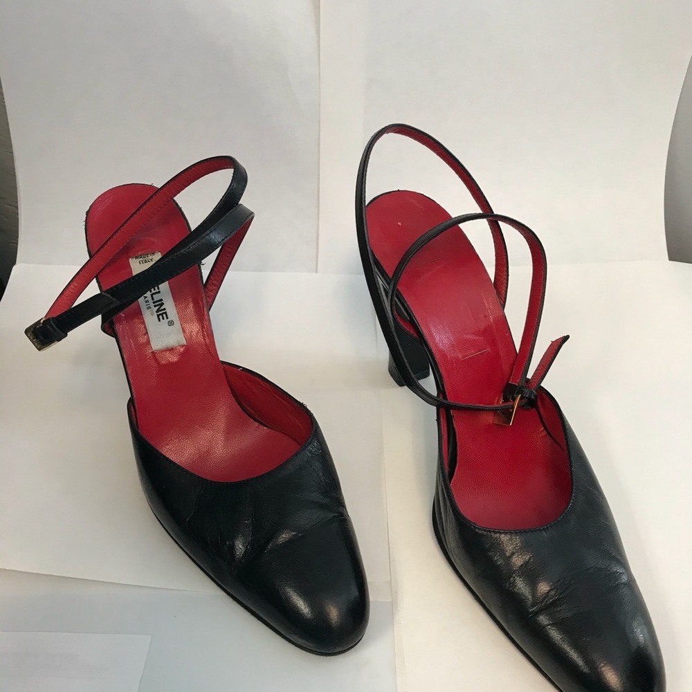 Celine Ankle Strap Pump